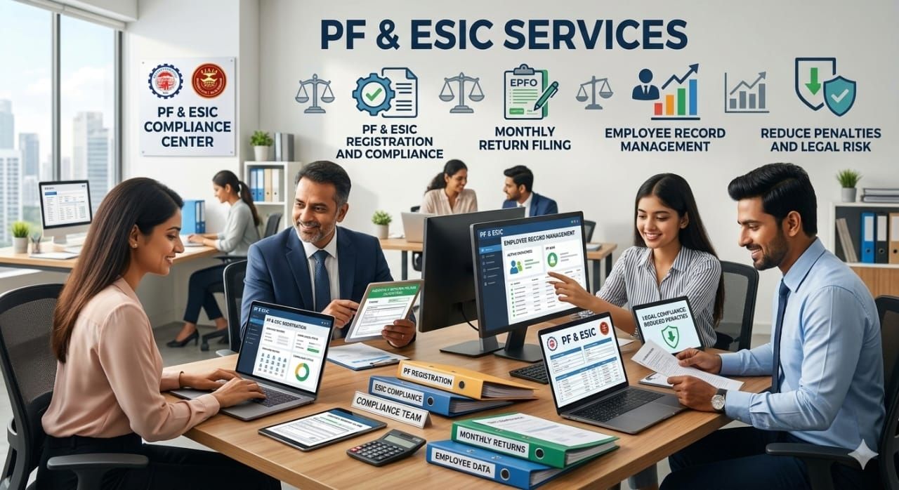 PF & ESIC Services
